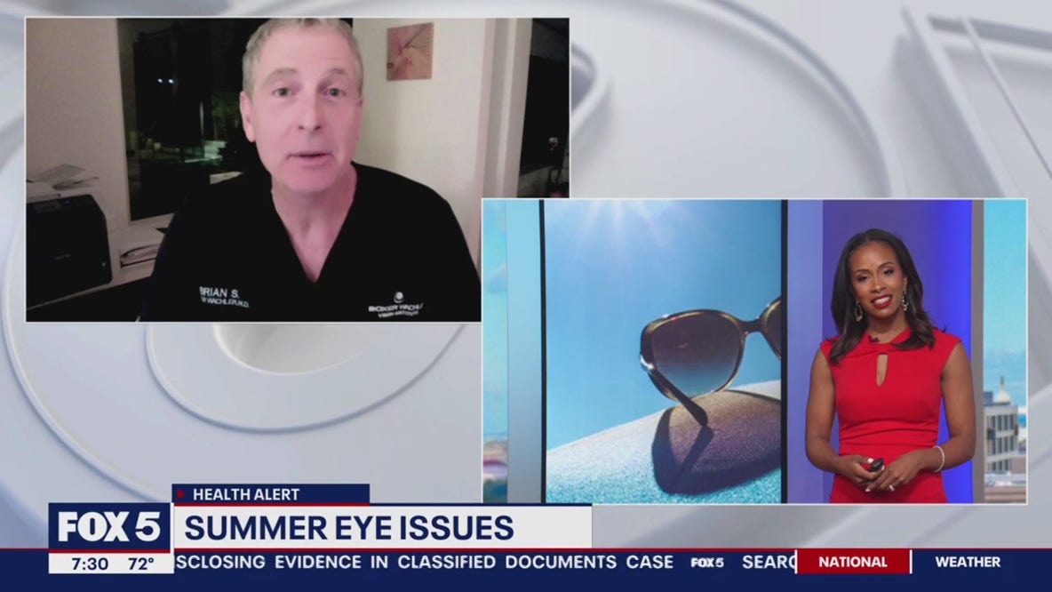 Summer eye issues